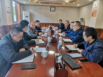 国网纳溪供电公司到公司调研