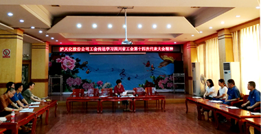泸天化股份公司工会学习贯彻四川省工会第十四次代表大会精神