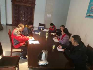 市工会系统专项帮扶资金督查组来公司督导工作