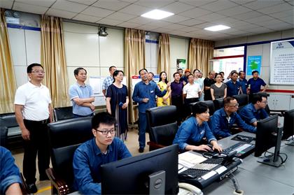 泸州市政协副秘书长陈治琼一行视察泸天化