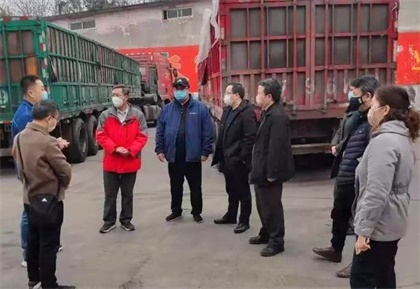 集团公司领导检查公司疫情防控及生产经营工作