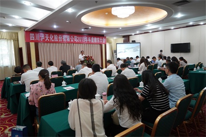 泸天化股份公司召开2019年度股东大会