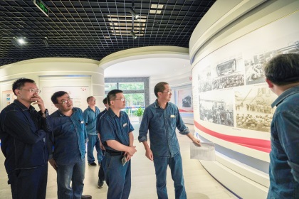 泸天化陈列馆内部改造进入微调阶段