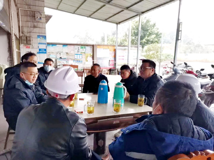 泸天化股份公司积极跟进华商同心文化园项目输气管线迁改工作