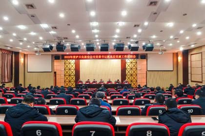 泸天化股份公司召开2022年度党委书记抓基层党建工作述职暨领导班子和领导人员考核工作会