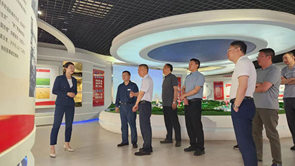 省国动办党组成员、总工程师易世奎到泸天化股份公司调研指导工作