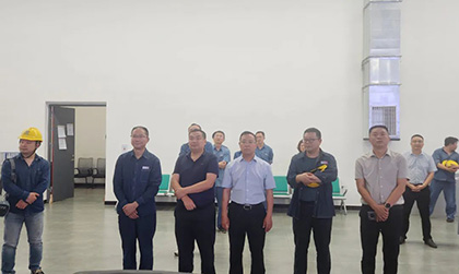 省应急管理厅率队莅临泸天化股份公司督查安全生产月活动开展情况