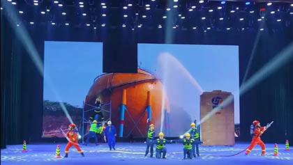 泸天化股份公司情景剧《阵地》勇夺第一