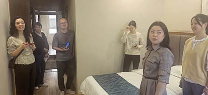 泸州市文旅局到泸天化宾馆开展调研工作